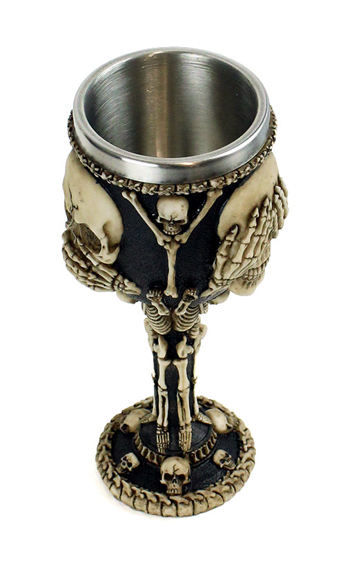 No Evil Skull Goblet