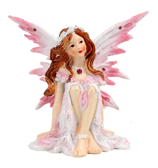 Pink Sitting Fairy