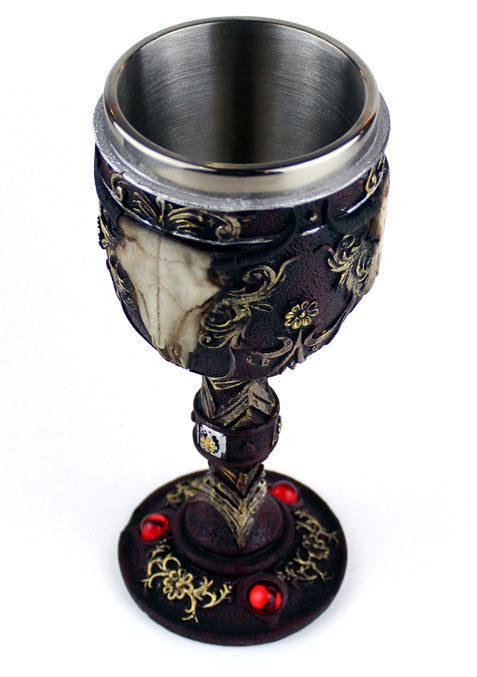 Longhorn Bull Skull Goblet