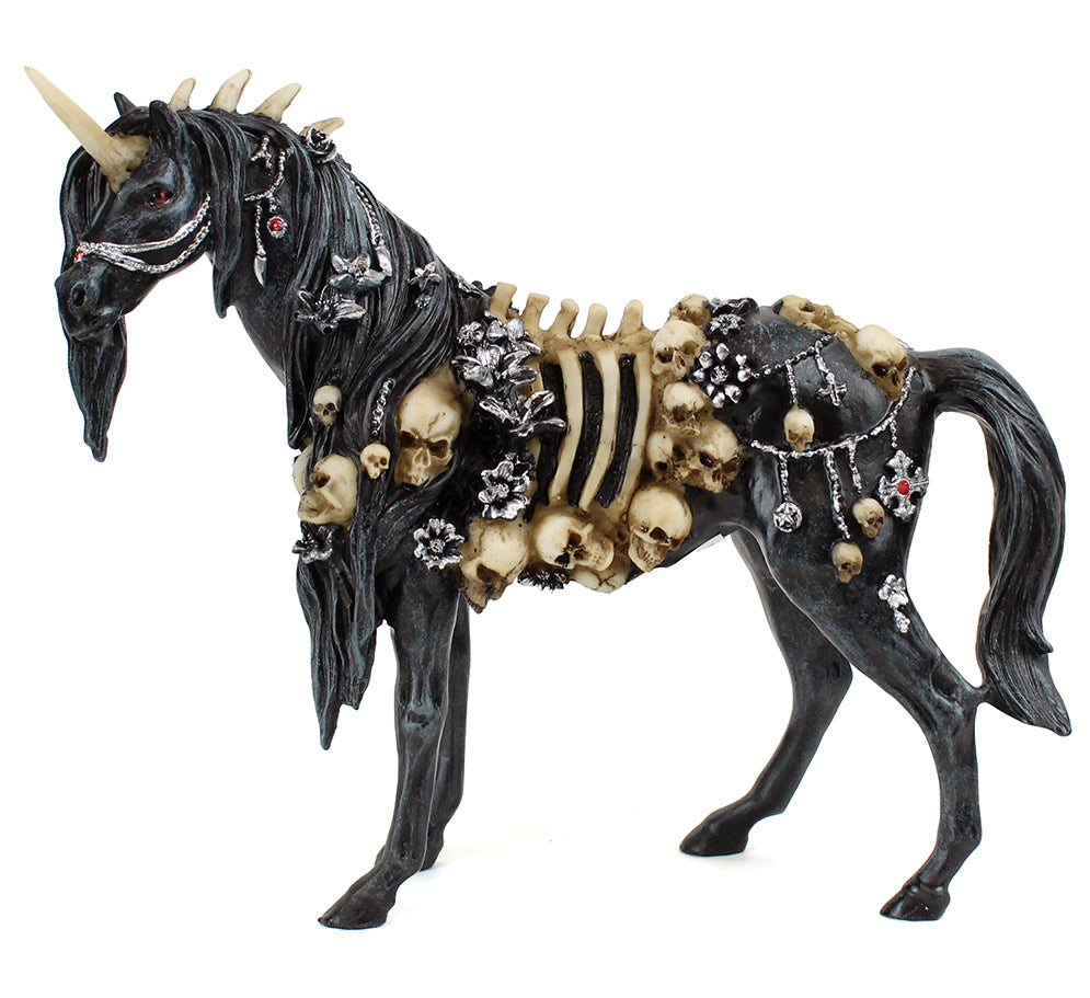 Black Skeletal Unicorn