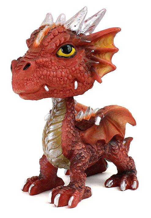 Baby Red Bobblehead Dragon