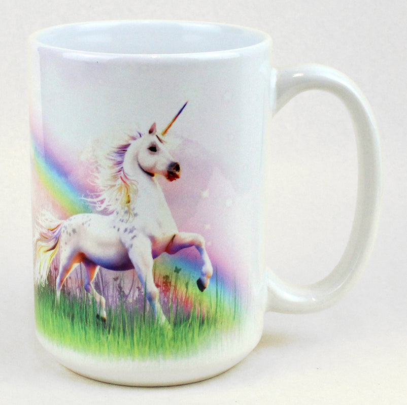 Unicorn Castle Mug