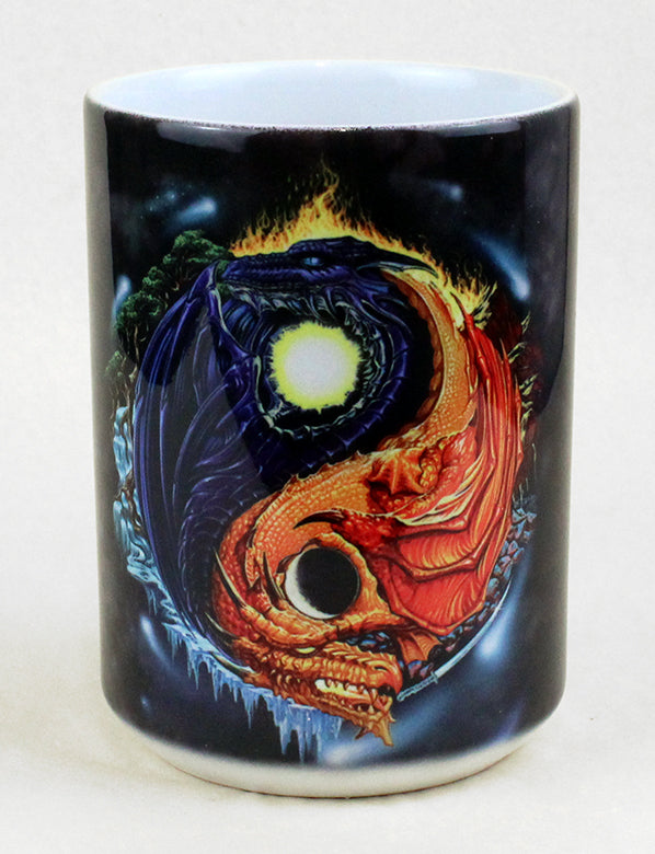 Yin Yang Dragons Mug