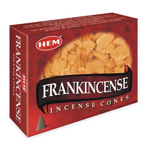 Frankincense Incense Cones -- DragonSpace