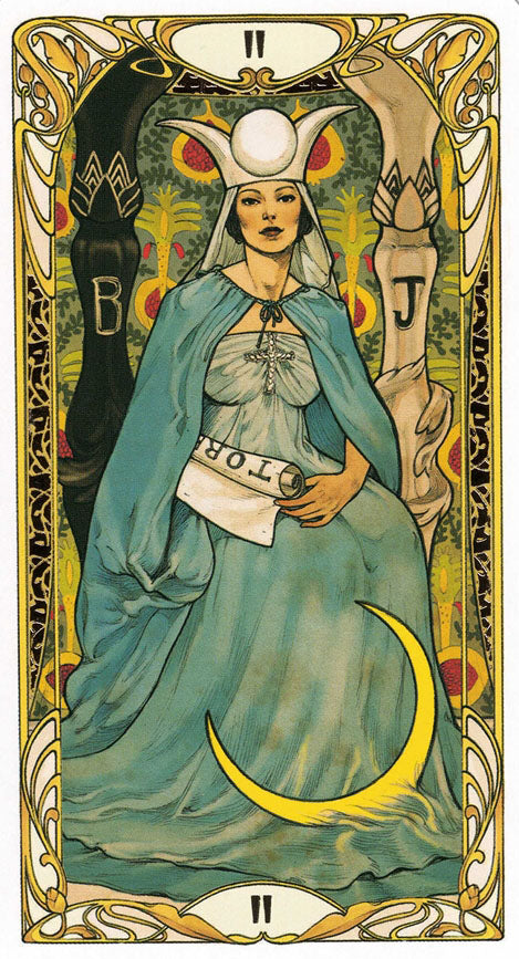 Golden Art Nouveau Tarot