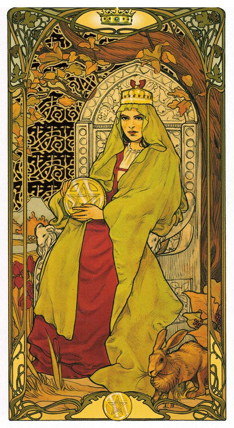 Golden Art Nouveau Tarot