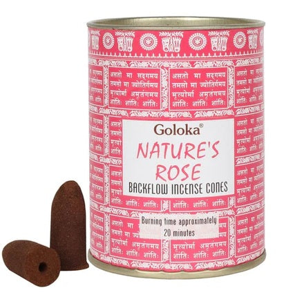 Rose Backflow Incense Cones