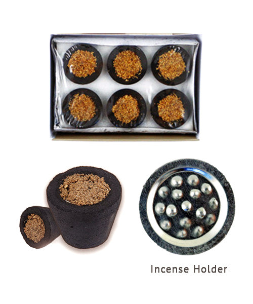 Copal Resin Incense Cups