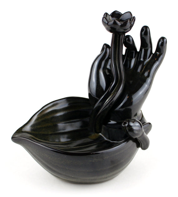 Mudra Hand Backflow Incense Burner