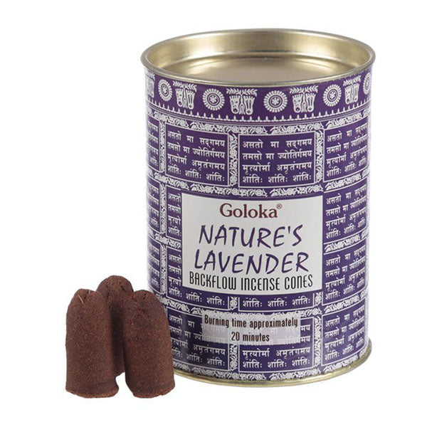 Lavender Backflow Incense Cones