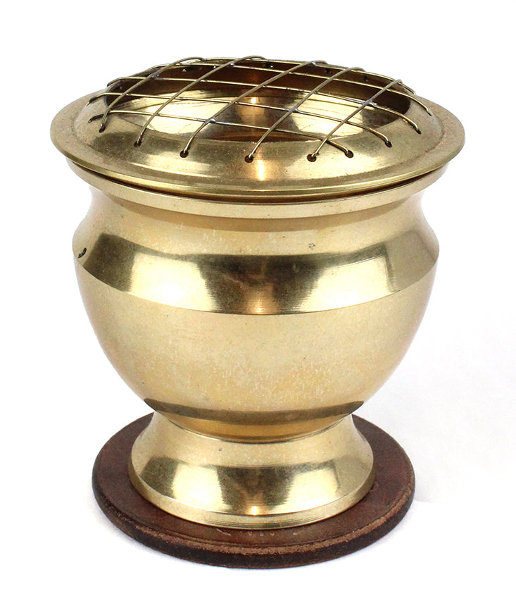 Brass Screen Charcoal Burner