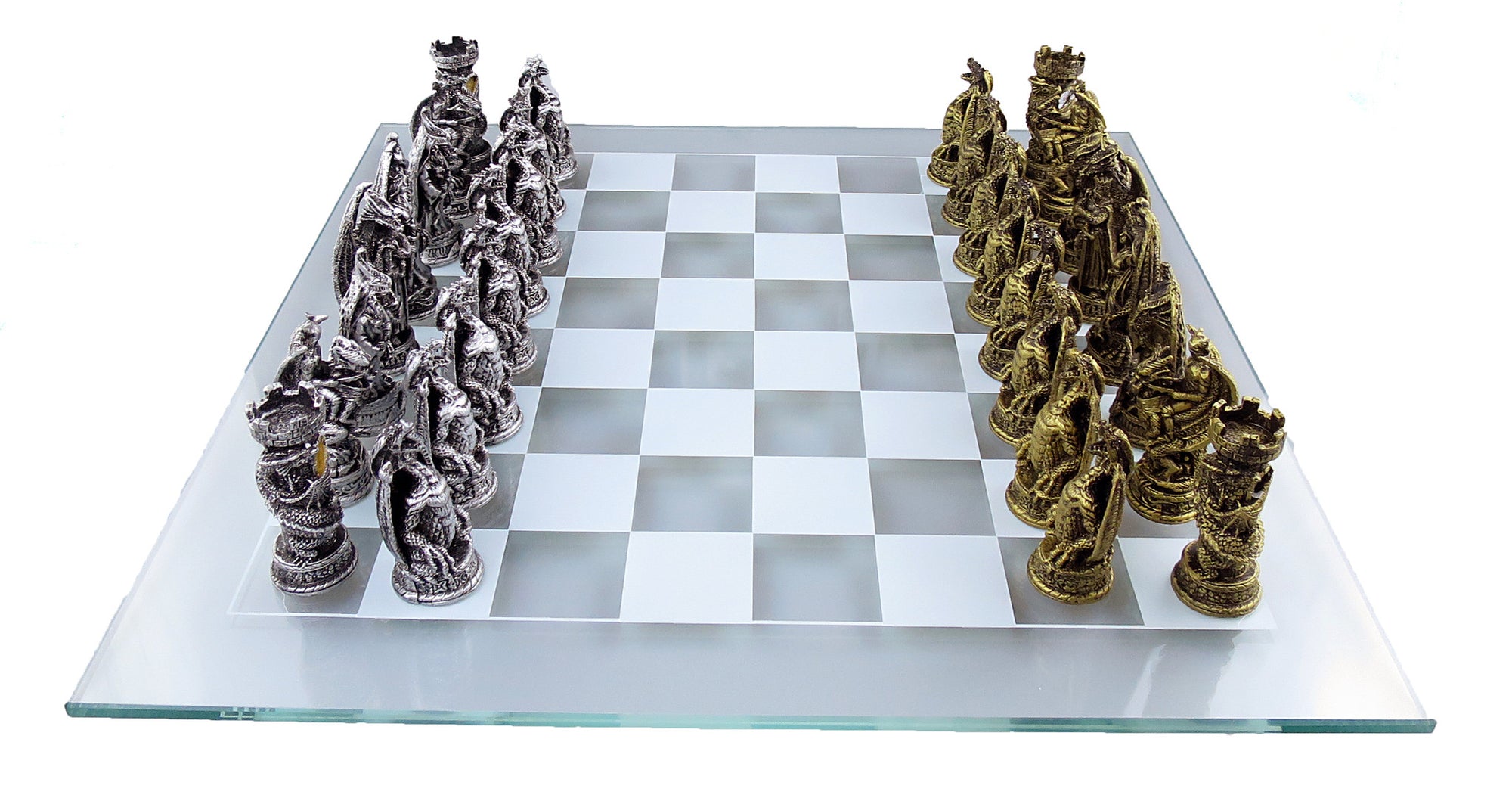 Medieval Dragons Chess Set