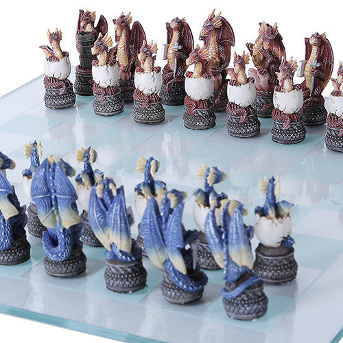 Dragon Hatchlings Chess Set