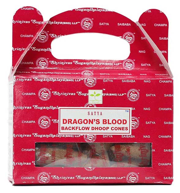 Dragon's Blood Backflow Incense Cones