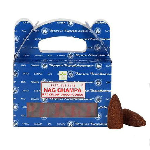 Nag Champa Backflow Incense Cones