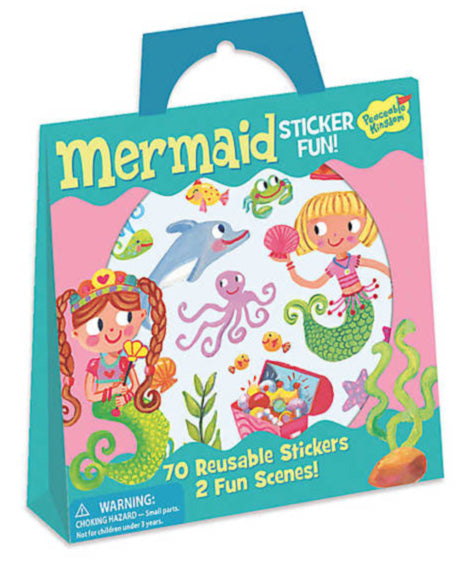 Mermaid Reusable Sticker Tote
