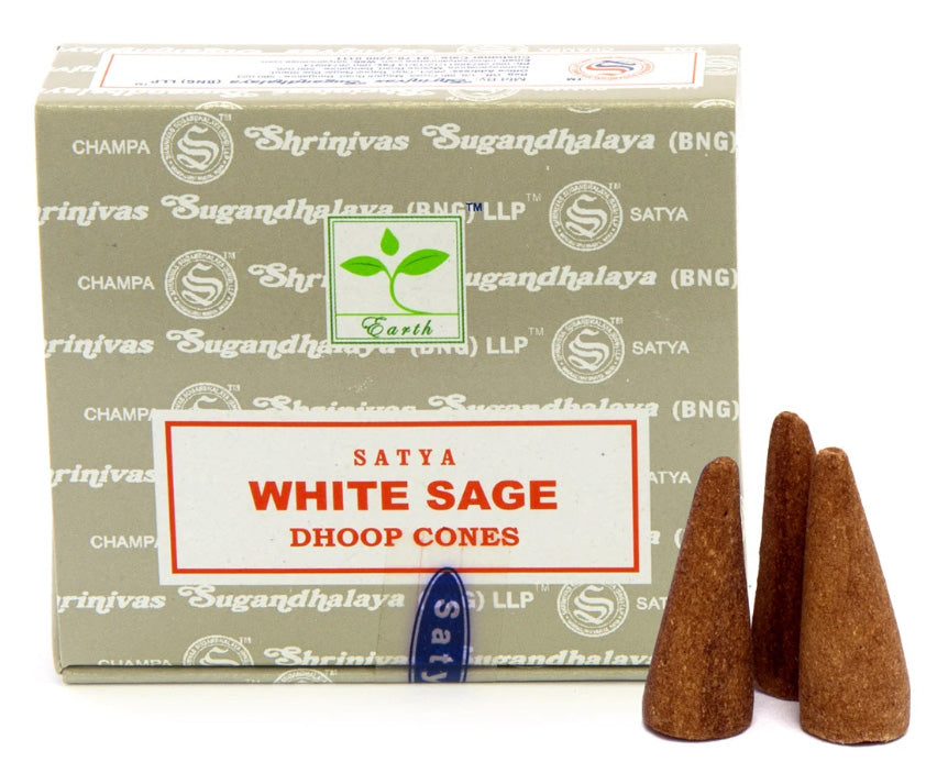 White Sage Incense Cones