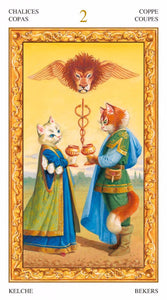 Tarot of White Cats -- DragonSpace