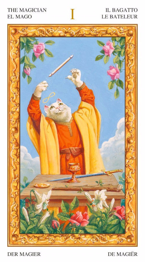 Tarot of White Cats -- DragonSpace