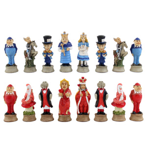 Alice in Wonderland Chess Pieces -- DragonSpace