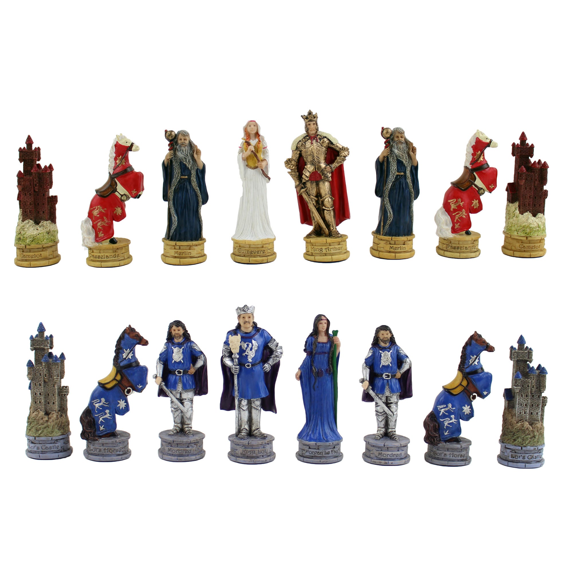 King Arthur Chess Pieces
