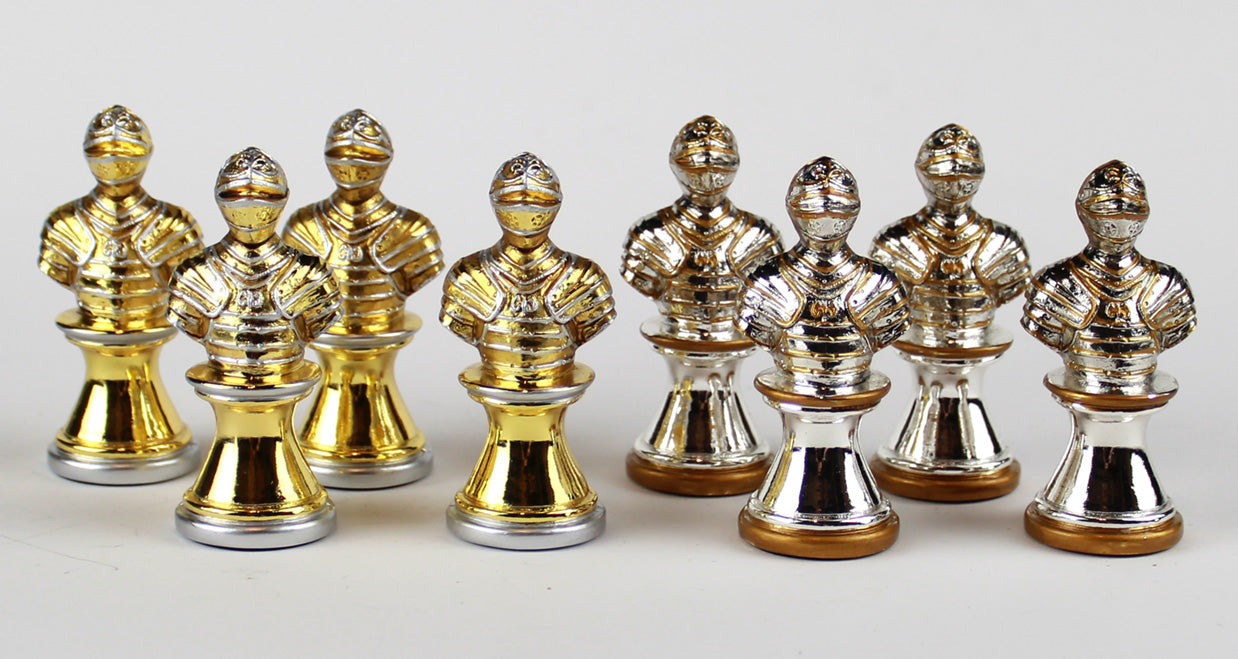 Camelot Zinc Chessmen