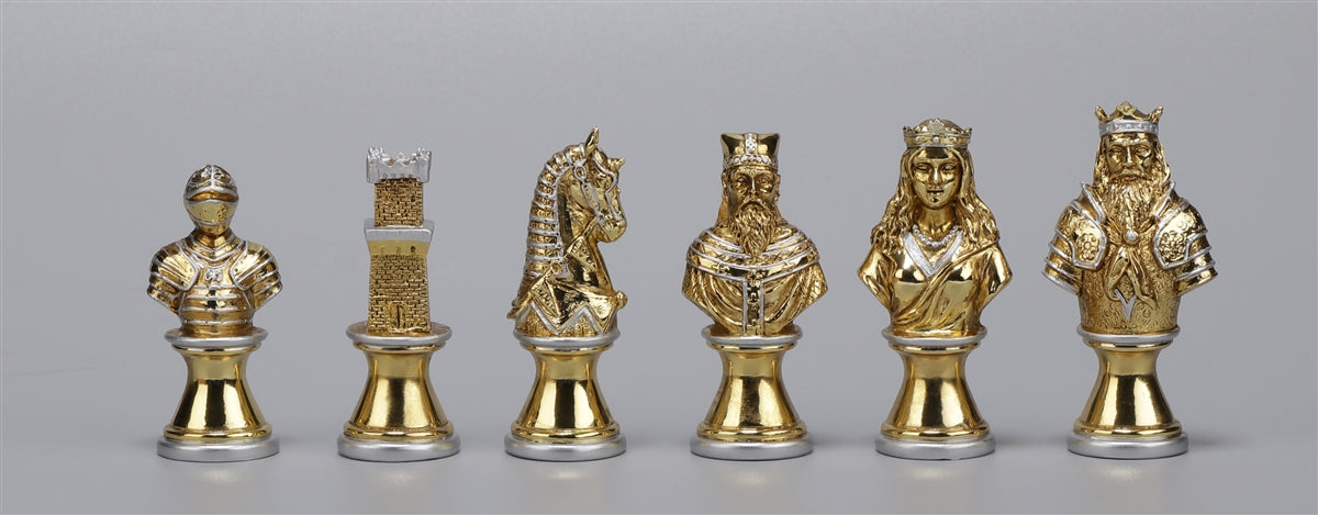 Camelot Zinc Chessmen
