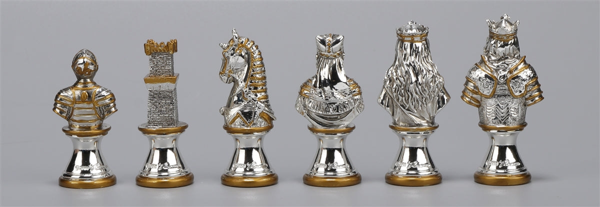 Camelot Zinc Chessmen