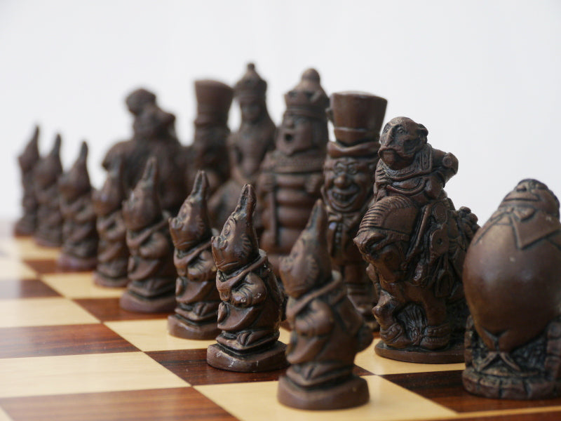 Alice in Wonderland Chessmen