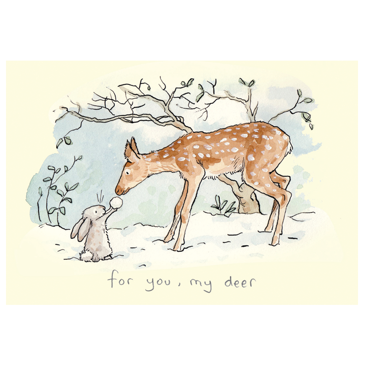 For You, My Deer Card