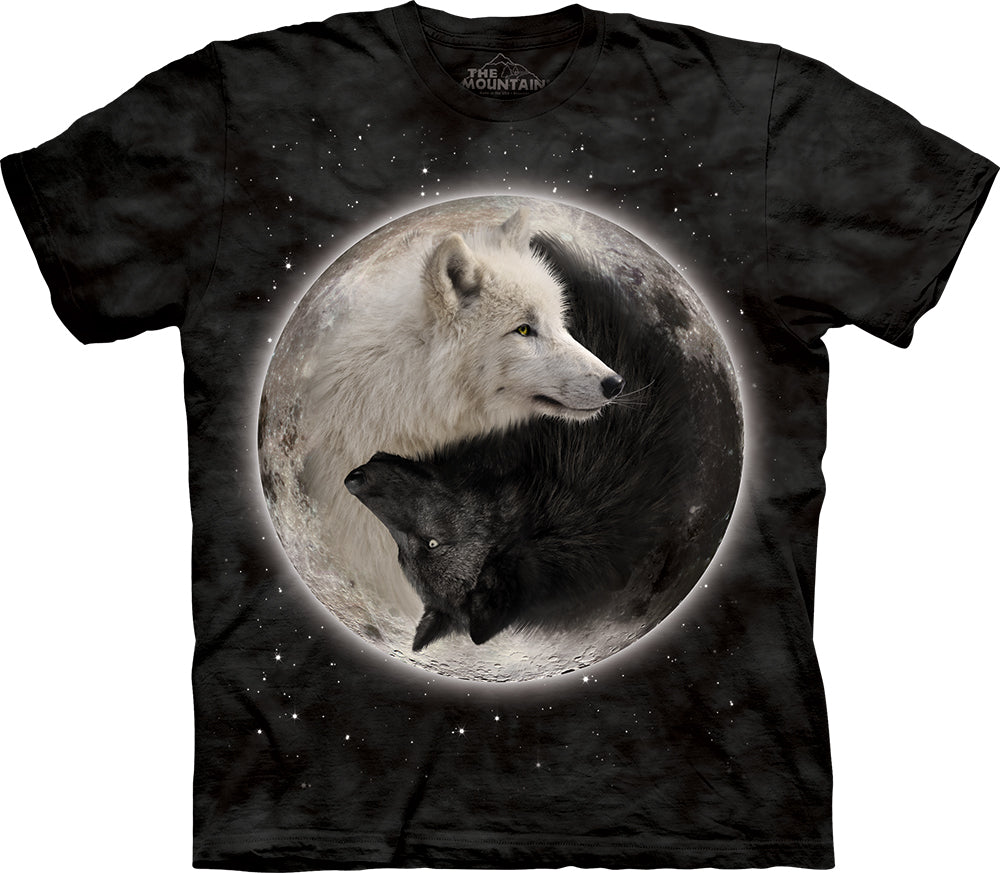 Yin Yang Wolves Child T-Shirt